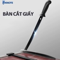 Bàn cắt giấy KNOTE a4 khung gỗ chắc chắn lưỡi dao thép trợ lực cứng cáp độ bền cao