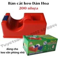 Bàn cắt keo Dân Hoa 200 nhựa dùng cho keo văn phòng nhỏ