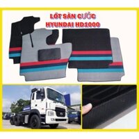 ban (Cắt sẵn) Bộ lót sàn cước chống thấm xe đầu kéo HYUNDAI TRAGO HD1000 ( giá 1 bộ) chuan