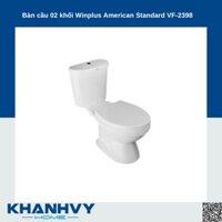 Bàn cầu 02 khối Winplus American Standard VF-2398