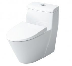 Bồn cầu Inax C909VRN-1 (C-909VRN-1) - 1 khối