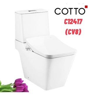 Bàn cầu 2 khối Cotto C12417