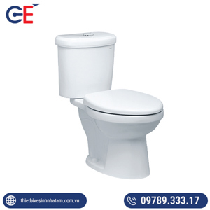 Bồn cầu Caesar CTS1338 (CTS-1338) - 2 khối