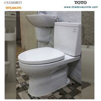 Bàn Cầu 2 Khối TOTO CS320DRT3