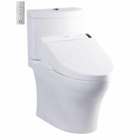 BÀN CẦU 2 KHỐI TOTO CS769DW6 (Nắp Rửa Điện Tử NEW WASHLET Đa Chức Năng TCF6531Z 220v)