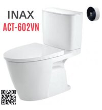 Bàn cầu 2 khối xả tự động nắp êm Inax ACT-602VN