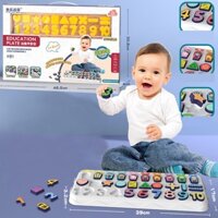 Bàn câu cá từ tính nam châm 5 trong 1, bàn học giáo dục có ngăn cho bé