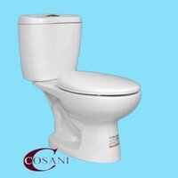 Bàn cầu Cosani  2 khối xả nhấn RI502E