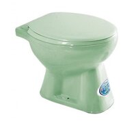 Bàn cầu cụt Dolacera màu xanh ngọc