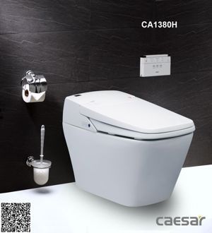 Bồn cầu điện tử Caesar CA1380H (CA-1380H) - 1 khối