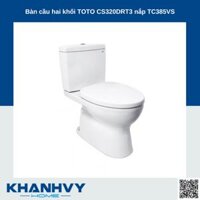 Bàn cầu hai khối TOTO CS320DRT3 nắp TC385VS