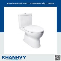 Bàn cầu hai khối TOTO CS320PDRT3 nắp TC385VS