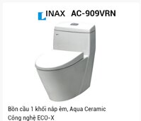 Bàn Cầu INAX AC-909VRN