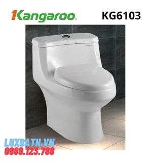 Bàn cầu Kangaroo 1 khối KG6103