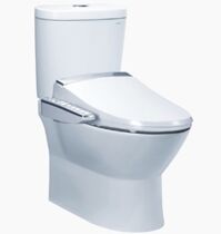 Bàn cầu kết hợp nắp điện tử Caesar CD1320-TAF200H