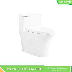 Bàn cầu một khối Brasler F308