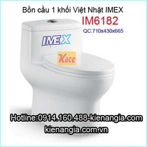 Bồn cầu 1 khối Imex IM6182