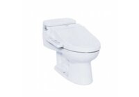 Bàn cầu một khối kèm nắp rửa điện tử TOTO WASHLET MS884W7