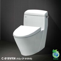 BÀN CẦU MỘT KHỐI NẮP ĐÓNG ÊM INAX GC-918VRN