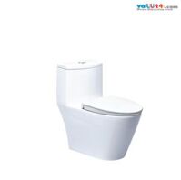 Bàn cầu một khối nắp êm Caesar C1363