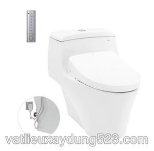 Bàn cầu Toto 1 khối CW823RAW11 - nắp điện tử Washlet