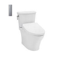 BÀN CẦU TOTO, KÈM NẮP RỬA ĐIỆN TỬ WASHLET CS986CGW12