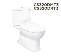 Bàn cầu TOTO CS320DMT3(CS320DRT3) nắp êm TC385VS