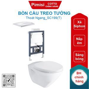 Bàn cầu treo tường Cotto SC199(T)