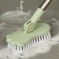Bàn Chải Chà Sàn Nhà Tắm / Nhà Bếp Cán Dài Có Thể Thu Gọn Tiện Lợi
