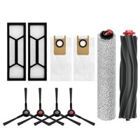 Bàn chải chính + Bàn chải lăn vải + Túi đựng bụi + Bộ lọc + Bàn chải bên Tương thích với Phụ kiện chân không Robot Eufy Omni S1 Pro