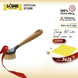 Bàn chải cọ nồi Lodge - 25.4 cm