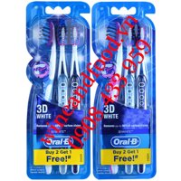 Bàn chải đánh răng 3D White Oral B vỉ 3