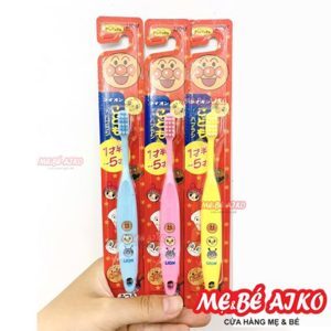 Bàn chải đánh răng cho bé 1-5 tuổi Lion hàng Nhật