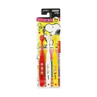Bàn chải đánh răng cho bé 2-6 tuổi lông mềm Ebisu Snoopy 3 cái - Hachi Hachi Japan Shop