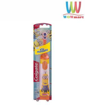 Bàn chải đánh răng cho bé bằng pin Colgate Minions