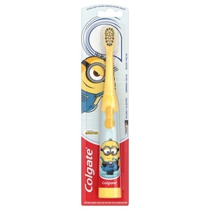 Bàn chải đánh răng cho bé bằng pin Colgate Minions