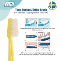 Bàn chải đánh răng cho người niềng răng, chỉnh nha Tepe Implant Orthodontic