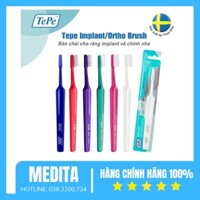 Bàn chải đánh răng chuyên biệt cho người niềng răng, chỉnh nha Tepe Implant Orthodontic | Oralmart bảo vệ răng miệng.