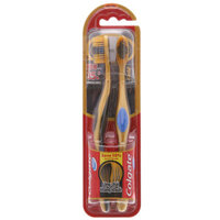 Bàn Chải Đánh Răng COLGATE 360 Charcoal Gold bộ 2 Cây