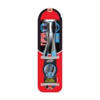 Bàn Chải Đánh Răng  COLGATE 360 Charcoal Spiral Vỉ 2 Cây