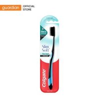 Bàn chải đánh răng Colgate SlimSoft Flex Clean Charcoal mềm mảnh sạch