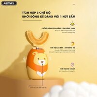 Bàn Chải Đánh Răng Điện Cho Trẻ Em WeKome WTC_02, Tự Động Chữ U, Mềm Mại, An Toàn, Diệt 99% vi khuẩn
