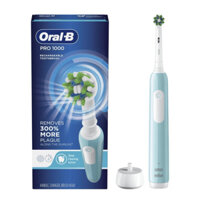 Bàn chải đánh răng điện Oral B Pro 1000 màu xanh (mẫu mới)