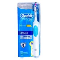 Bàn chải đánh răng điện Oral-B Vitality Plus 2 đầu Pro White BRAUN