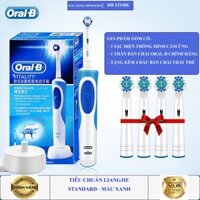 Bàn Chải Đánh Răng Điện Oral-B Hàng Chính Hãng Chăm Sóc Răng Miệng Nhạy Cảm, Bàn Chải Điện Oral B Vitality D12, D100