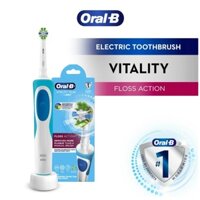 Bàn chải đánh răng điện oral-b vitality plus 2 đầu floss action Healthy Care quatangme