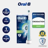 Bàn chải đánh răng điện Oral-B Pro 500 D16.513 - Hàng chính hãng 100