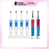Bàn Chải Đánh Răng Điện Oral-B Vitality Plus Mẫu Mới - Hẹn Giờ 2-Phút, Pin 8 Ngày, Nhiều Loại Đầu Làm Sạch Răng