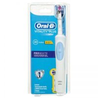 Bàn chải đánh răng điện Oral-B Vitality Plus 2 đầu Pro White