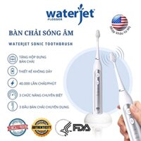 Bàn chải đánh răng điện sóng âm đánh bay mảng bám gấp 10 lần WaterJet Toothbrush Sonic[Hàng chính hãng]